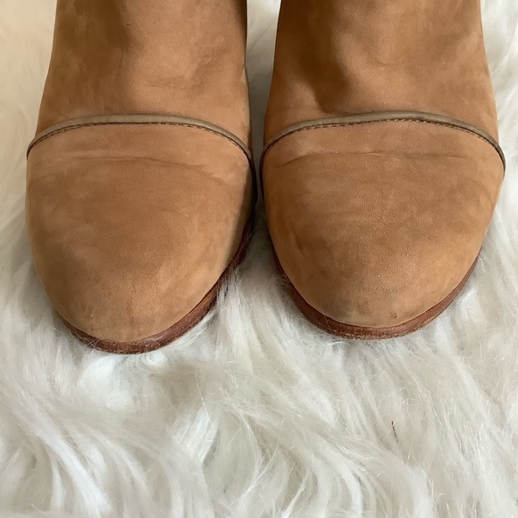Rag & Bone Harrow Nubuck Suede Ankle Booties Sz-8 - Picture 3 of 11